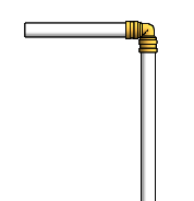 Tubo ultraPEX natural (conexão)