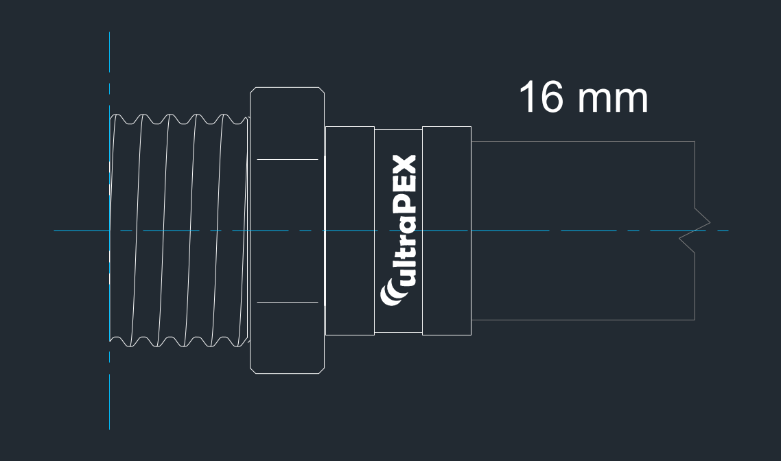 Desenho CAD 2D ultraPEX