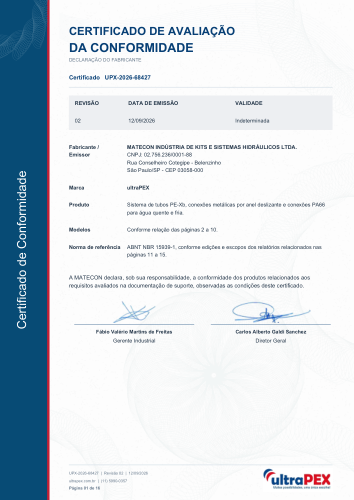 Miniatura: Certificado de conformidade — UPX-2026-68427