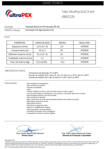 Miniatura: Ficha técnica tubulação DN32