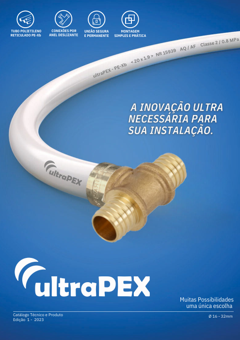 Capa: Catálogo técnico e produtos 2023