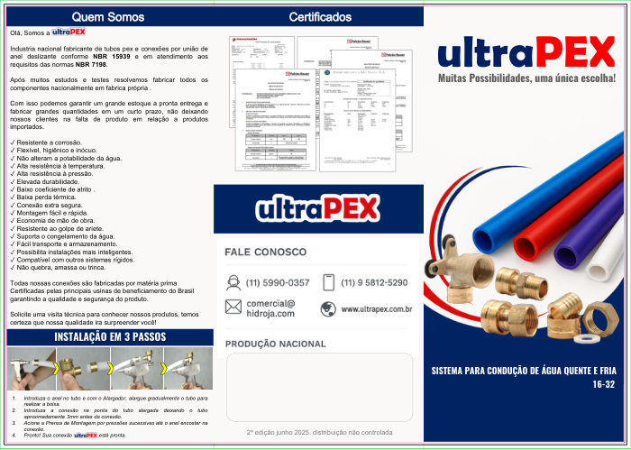Capa: Folder de produtos 2025
