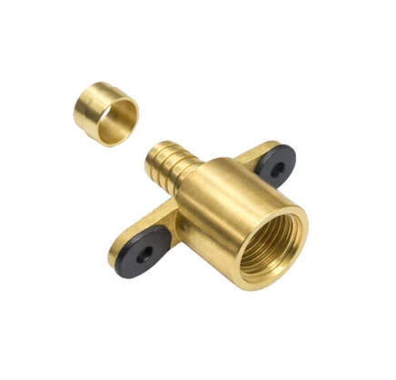 Conector fêmea com fixação